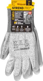 Gloves Strend Pro Cato, anti-pore, size 07/S, with blister