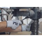 Gloves DIPPER 09/L, latex coated