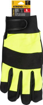 Gloves Strend Pro Zarso, leather/synthetic, reinforced, size 09/L, blister pack