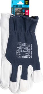 Kesztyű Strend Pro Marzio Winter, téli, védő, bélelt, textil/bőr, méret 10/XL, bliszter