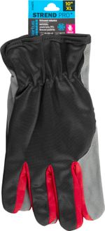 Rukavice Strend Pro Bertus Winter, zimné, ochranné, zateplené, textil/koža, veľkosť 10/XL, blister