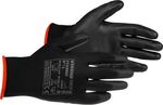 Gloves ST BROTULA Black 09/L, garden, NEW EDITION, with blister pack