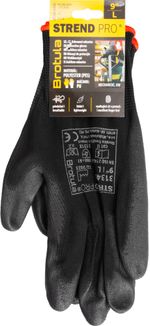 Gloves ST BROTULA Black 09/L, garden, NEW EDITION, with blister pack