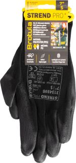Gloves ST BROTULA Black 07/S, garden, NEW EDITION, with blister pack