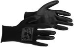 Kesztyű ST BROTULA Black 10/XL, kerti, ÚJ KIADÁS, bliszteres csomagolásban