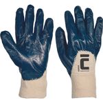 Gloves HARRIER 09/L, cotton, half-dipped