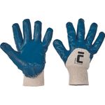 Gloves KITTIWAKE 09/L, cotton, half-dipped