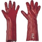 Gloves REDSTART 10/XL, 45 cm, PVC coated