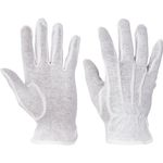 Gloves BUSTARD 09/L, textile, PVC dots