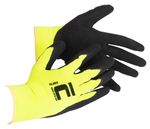 Kesztyű PALAWAN 10/XL, nylon, latex, bliszteres csomagolásban