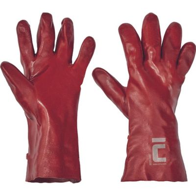 Gloves REDSTART 11/XXL, 35 cm, PVC coated