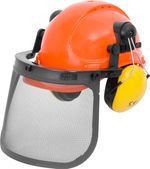 Shield Safetyco SM-409P, helmet and hearing protector