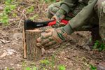 Rukavice Strend Pro Camo, pracovné, camouflage, veľkosť 11/XXL