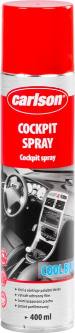 Dashboard Cleaner carlson, aerosol, cool blue, for car, 400 ml