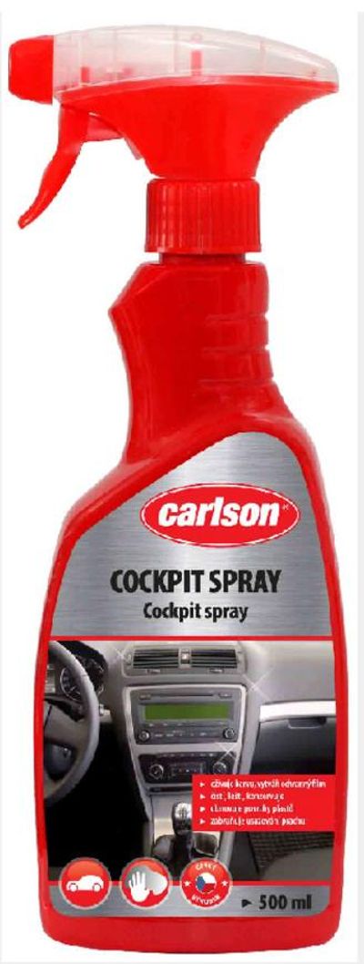 Műszerfal spray carlson, belső műanyagokhoz és műszerfalakhoz, autóhoz, 500 ml