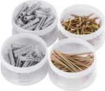 Screw and Dowel Set Strend Pro, screws 5x80 and 5x40, dowels 8x40, 150 pcs