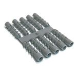 Wall Plug TP 6 mm LDPE, classic, on plate, 10 pcs