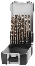 Drill Bit Set Strend Pro M2, for metal, 25-piece, 1-13 mm, HSS, DIN-338, professional