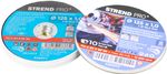Disc Strend Pro, 125x1.0x22.2 mm, cutting, for metal, tin, 10 pcs