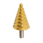 Step Drill Bit Strend Pro SD41, 10-45 mm, TiN, HSS straight, for metal