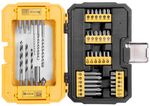 Drill Bit and Bit Set Strend Pro, Cr-V, in case, 41 pcs + bit holder