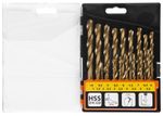 Drill Bit Set Strend Pro FD032, 19-piece TiN HSS, for metal