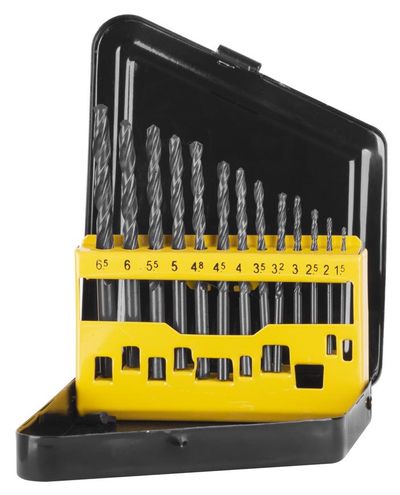 Fúrókészlet Strend Pro FD131, 13 részes, 1-10 mm, HSS, fémhez