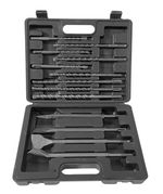 Drill set SDS+ 13pcs
drills ?6x160, 8x160, 8x210, 10x160, 10x210, 10x260, 12x210
12x260, 14x260
chis