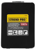 Drill Bit Set Strend Pro FD051, 19-piece, for metal