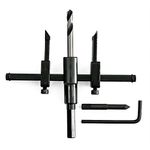 Lyukvágó HT03-k-02, 30-120 mm, állítható, fához és gipszkartonhoz