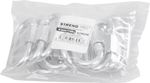 Carabiner Strend Pro, with nut, 6 mm, pack. 10 pcs
