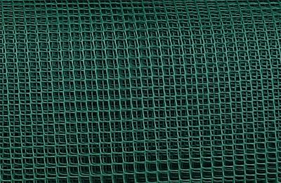 Wire net ECONOMY 5, 1000 / 10x10 mm, 300g / m2, green, all-plastic, pack. 25 m