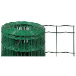 Kerítés EUROPLAST 2, 1800/100x50/2,20 mm, zöld, RAL 6005, horganyzott + PVC, 25 m-es tekercs