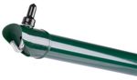 Támasztó rúd Strend Pro METALTEC, Zn+PVC, zöld, RAL6005, 38/2200/1,25 mm