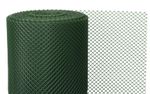Mesh ECONOMY 3, 1000/10x10 mm, 45° square pattern, 300g/m2, green, all-plastic, pack. 25 m