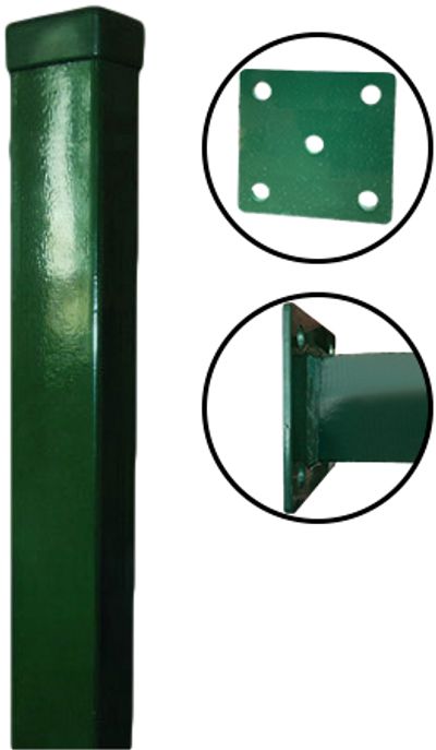 Pipe post Retic Zn 1500/48/1,5 mm, post cap