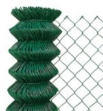 Mesh Strend Pro METALTEC PVC, 60/1800/2.50 mm, pack. 25 m, compact, green, STRONG, for fence, RAL 60