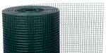 Mesh GARDEN PVC, 1000/19x19/1.45 mm, green, RAL 6005, square mesh, garden, for animal enclosures, pa
