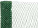 Háló ECONOMY 6, 1000/20x20 mm, 45°-os négyzetes minta, 300g/m2, zöld, teljesen műanyag, 10 m-es teke