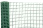 Háló ECONOMY 7, 1000/20x20 mm, négyzetes minta, 300g/m2, zöld, teljesen műanyag, 5 m-es tekercs