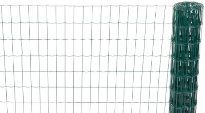 Kerítés EUROPLAST 1, 1800/100x50/2,20 mm, zöld, RAL 6005, horganyzott + PVC, 10 m-es tekercs