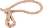 Jute Rope, 10 m, strong jute rope with eyelet