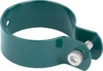 Clamp Strend Pro METALTEC FA005, 48 mm, green, for round post, RAL6005