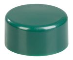Cap Strend Pro METALTEC, for round post, plastic, green, 60 mm