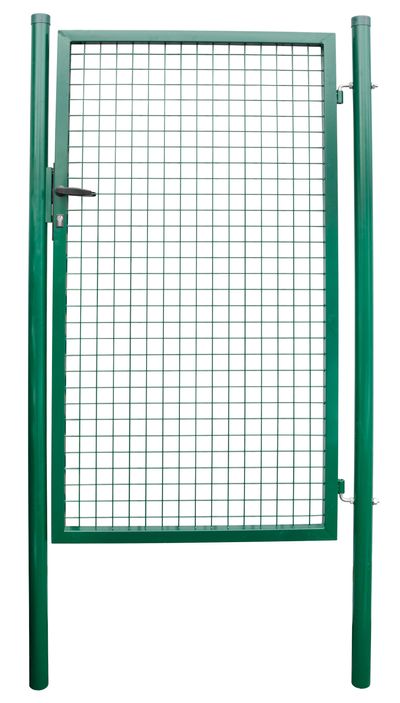 Gate METALTEC ECO 1000x1400 mm, garden, green, ZN+PVC