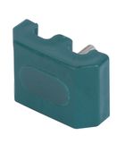 Bracket Strend Pro EUROSTANDARD, 60x40 mm, green, for fence panel, including screw, M-shape