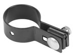 Clamp Strend Pro EUROSTANDARD, 48 mm, end, anthracite, Zn+PVC, RAL7016, for round post
