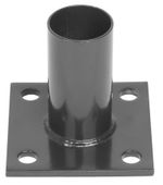 Talp Strend Pro METALTEC, kerek oszlophoz 48 mm, antracit, rögzítéshez, RAL7016