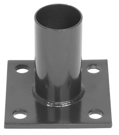 Talp Strend Pro METALTEC, kerek oszlophoz 48 mm, antracit, rögzítéshez, RAL7016