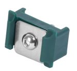 Rögzítő Strend Pro EUROSTANDARD, 60x40 mm, zöld, kerítés panelhez
